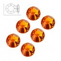 Strass SS4 Orange Sun manucure ongles et nail art en gel uv