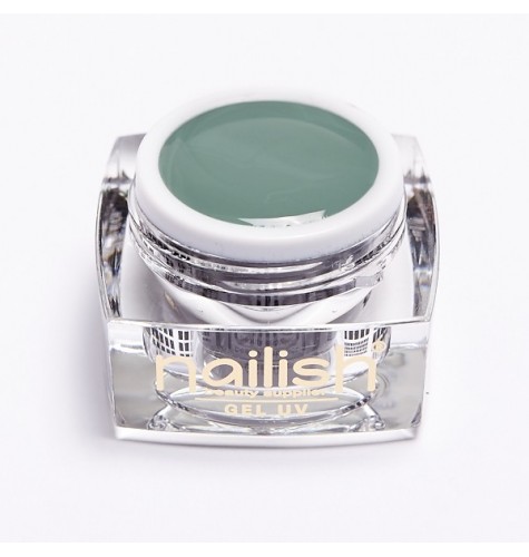 UV Gel Color Nailish Holliday Green 5 ml pour manucure ongles et nail art en gel uv. 