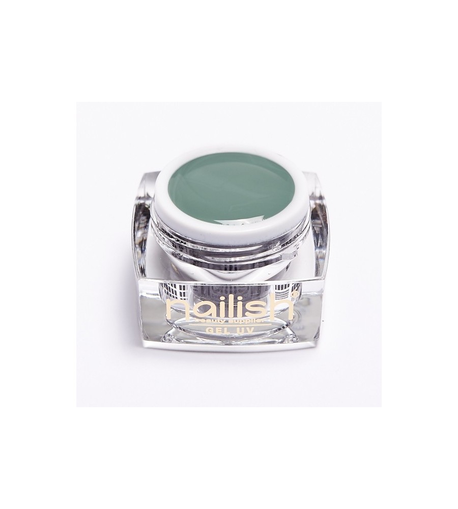 UV Gel Color Nailish Holliday Green 5 ml pour manucure ongles et nail art en gel uv. 