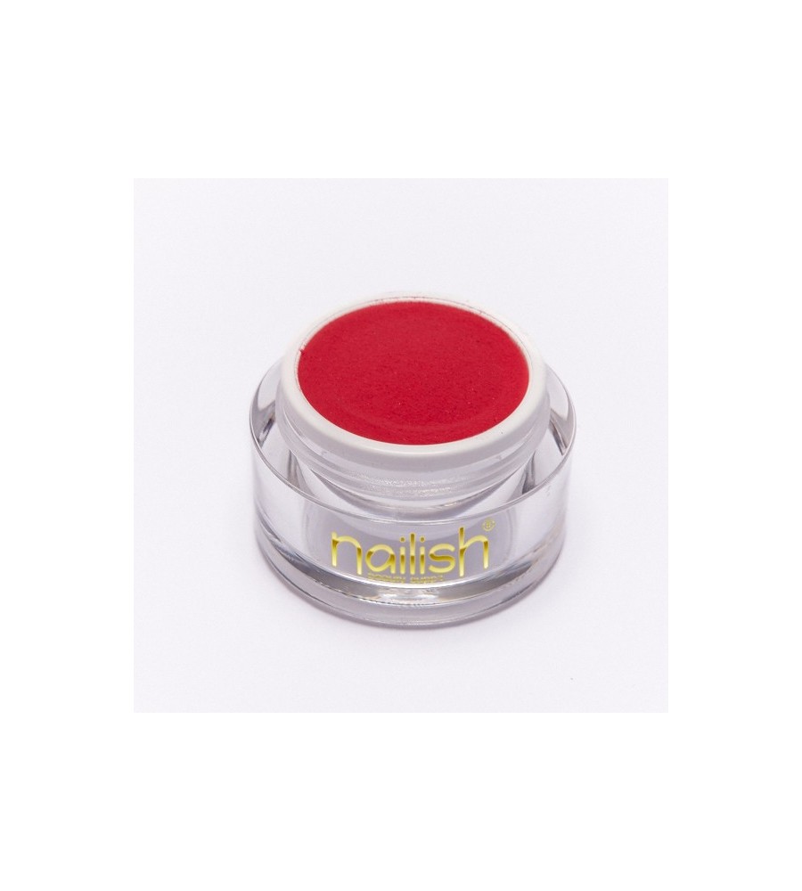 Poudre Acrylique Color Red 5 gr - résine, momnomère, gel, manucure ongles et nail art pour gel uv