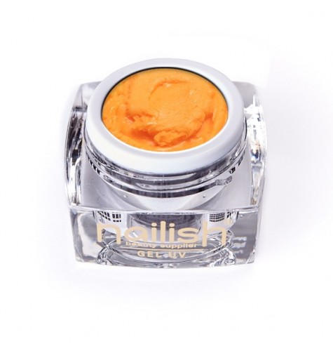 Gel UV/LED PlastArt Nailish Orange 5 ml manucure ongles et nail art en gel uv