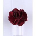 Décor 3D Fleur  Aimant Tissu Rouge our manucure ongles et nail art en gel uv. 
