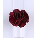 Décor 3D Fleur  Aimant Tissu Rouge our manucure ongles et nail art en gel uv. 