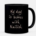 Tasse Nailish Noire