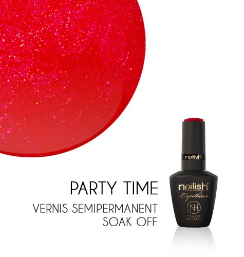 Vernis Semi Permanent UV / LED Party Time L'apothéose Nailish