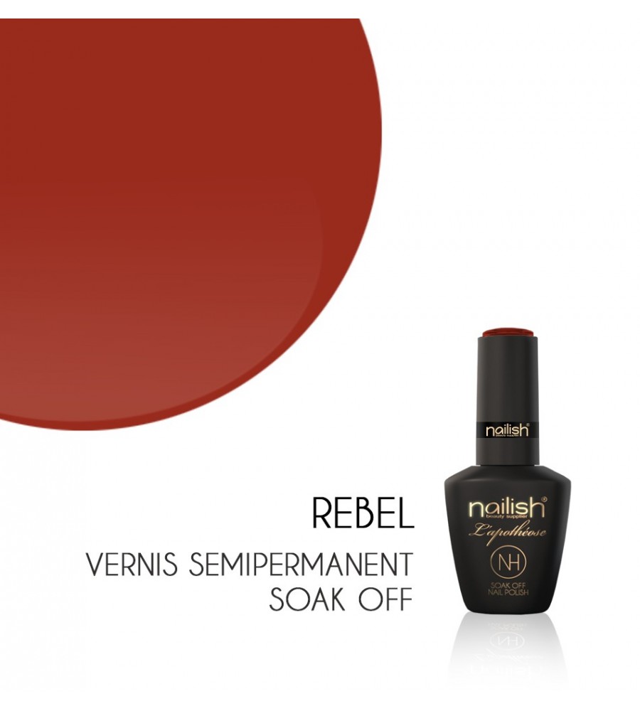 Vernis Semi Permanent UV / LED Rebel L'apothéose  Nailish