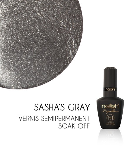 Vernis Semi Permanent UV / LED Sasha's Gray L'Apothéose Nailish