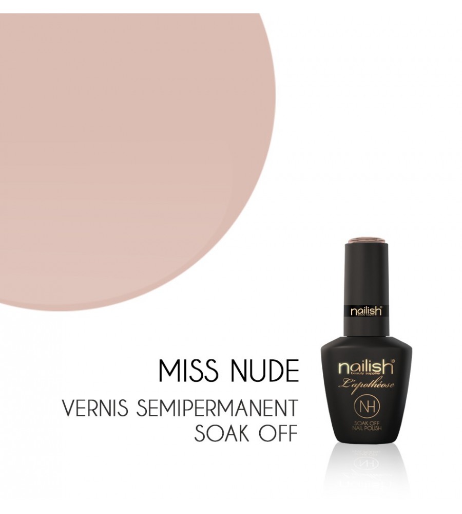 Vernis Semi Permanent UV / LED Miss Nude Nailish