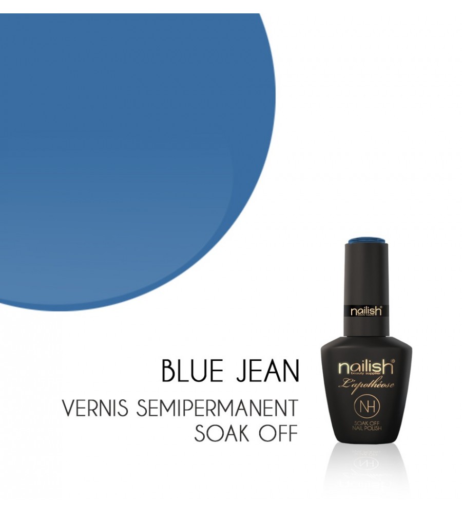 Vernis Semi Permanent UV / LED Blue Jean Nailish Apothéose