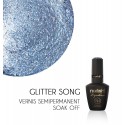 Vernis Semi Permanent UV / LED Glitter Leaf Nailish Apothéose