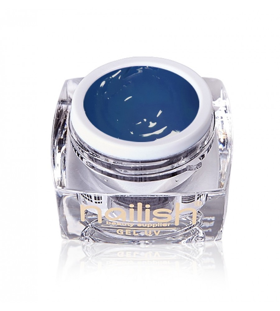 Gel UV Color Nailish Intensive Blue 5 ml pour manucure ongles et nail art en gel uv. 