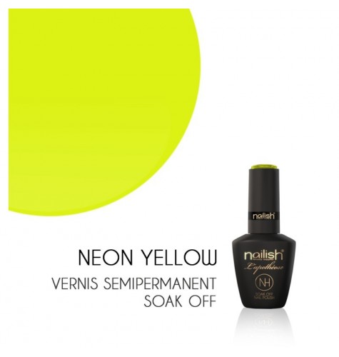 Vernis Semi Permanent UV/LED Neon Yellow L'apothéose Nailish