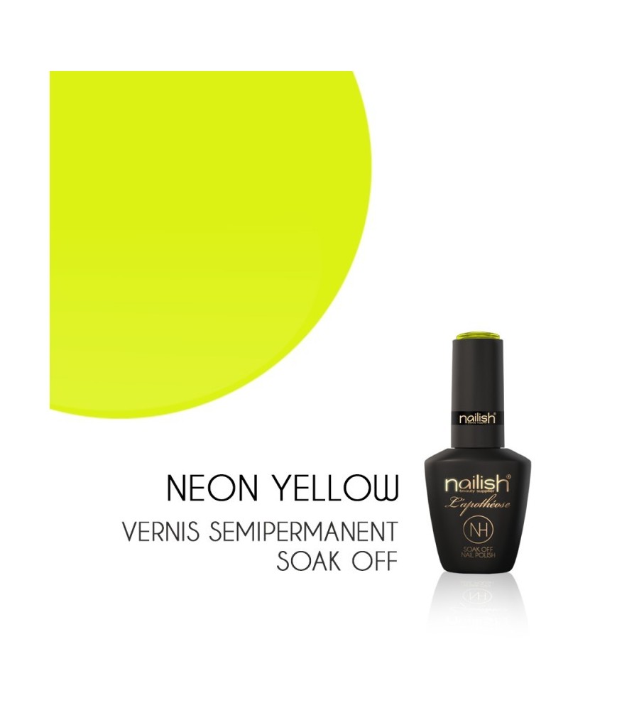 Vernis Semi Permanent UV/LED Neon Yellow L'apothéose Nailish