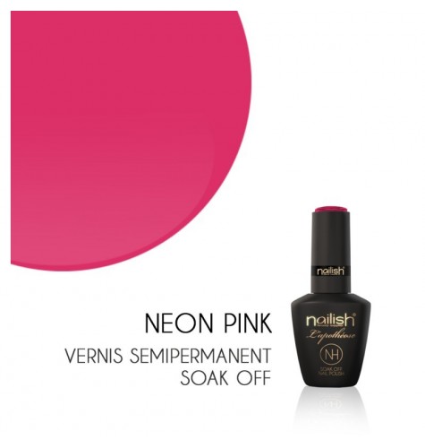 Vernis Semi Permanent UV/LED Néon Pink L'apothéose Nailish