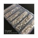 STRASS MIX CRYSTAL DIFFERENTS TAILLES 1300 PCS