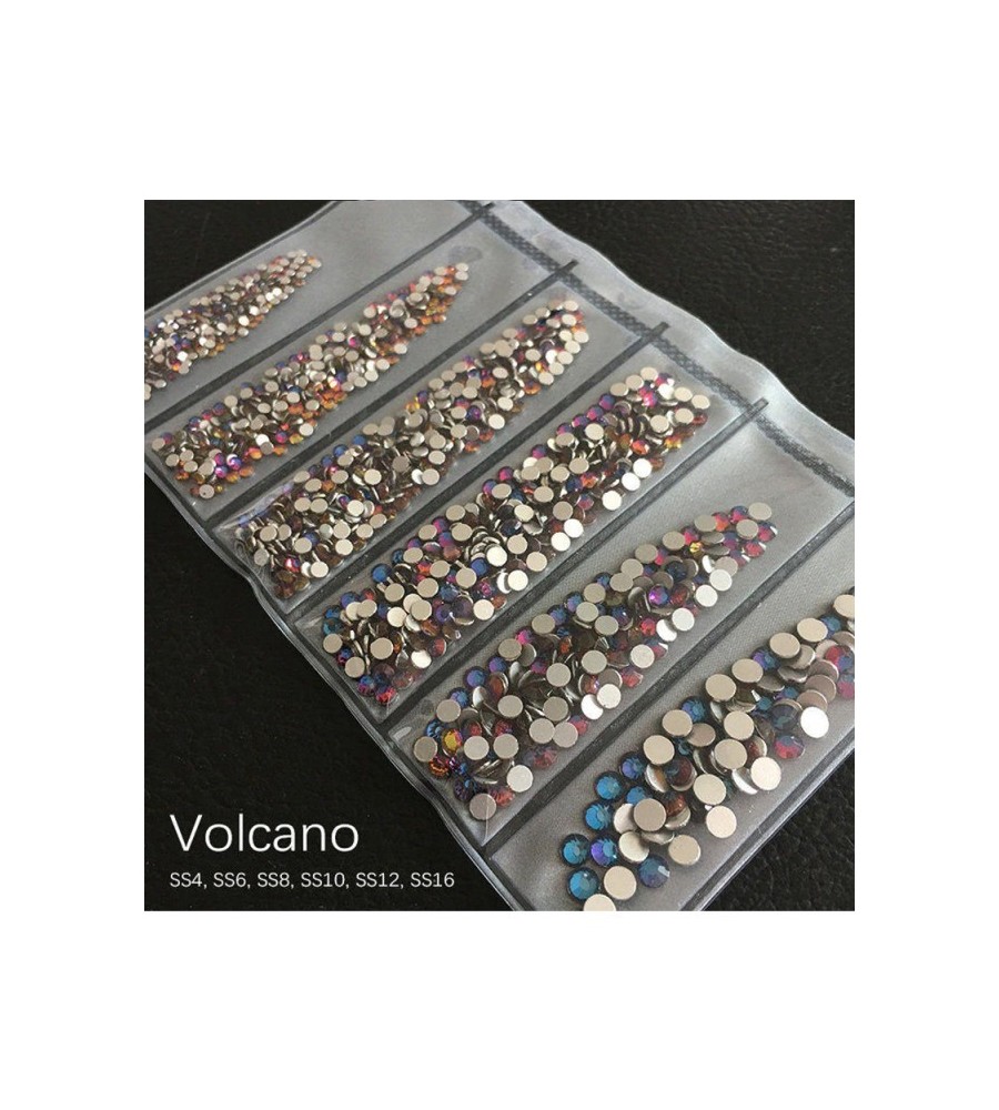 STRASS MIX DIFFERENTS TAILLES VOLCANO 1300 PCS