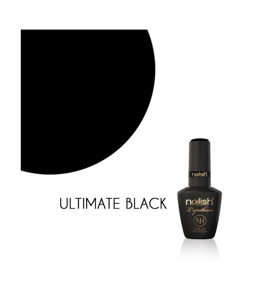 Vernis Semi Permanent  UV / LED Ultimate Black L'Apothéose Nailish