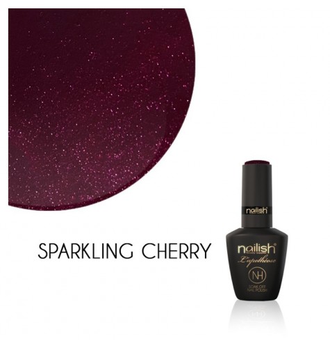 Vernis Semi Permanent UV / LED Sparkling Cherry L'Apothéose Nailish