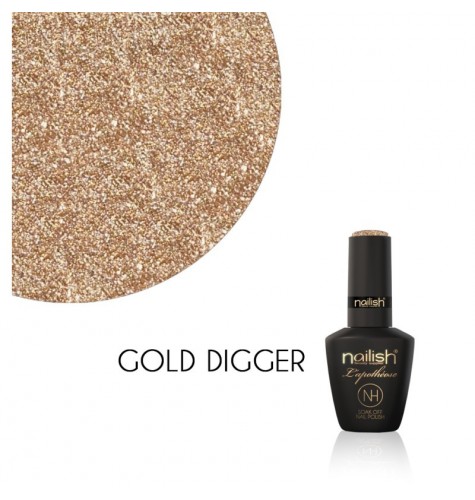 Vernis Semi Permanent UV / LED Gold Digger L'Apothéose Nailish