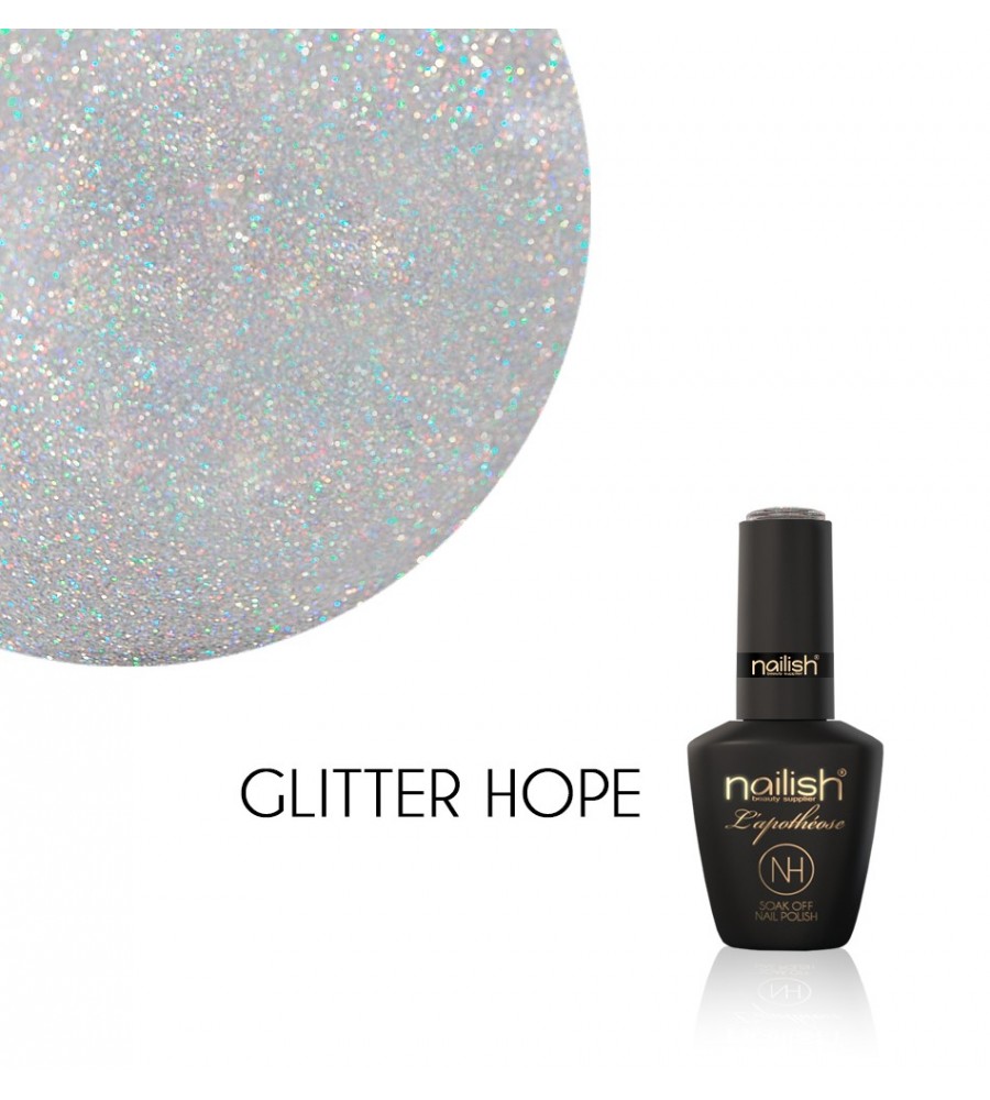 Vernis Semi Permanent UV / LED Glitter Hope L'Apothéose Nailish