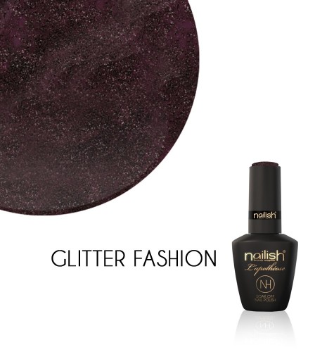 Vernis Semi Permanent UV / LED Glitter Fashion L'Apothéose Nailish