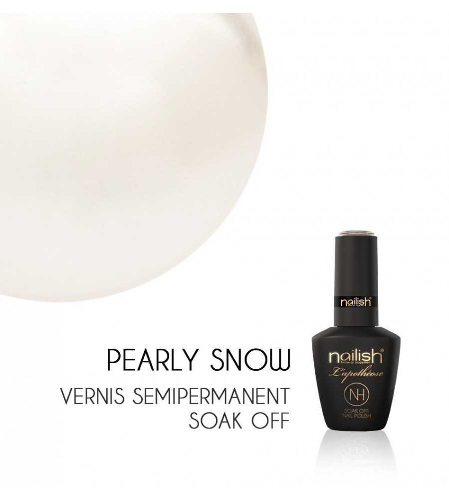 Vernis Semi Permanent UV / LED Pearly Snow L'Apothéose Nailish