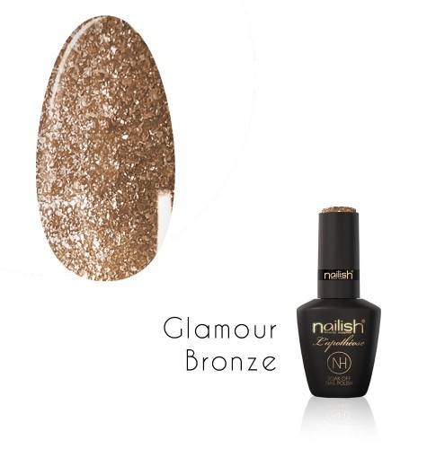 Vernis Semi Permanent UV / LED Glamour Bronze L'apothéose Nailish