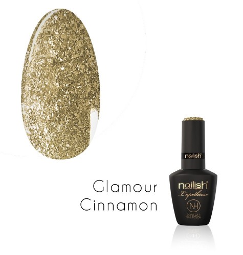 Vernis Semi Permanent UV / LED Glamour Cinnamon L'apothéose Nailish