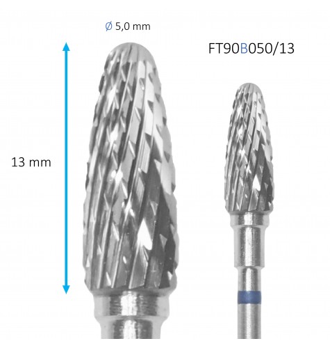 Embout Carbure Staleks bleu FT90B050/13