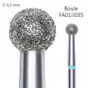 Embout Diamant Staleks Boule Bleu FA01B035