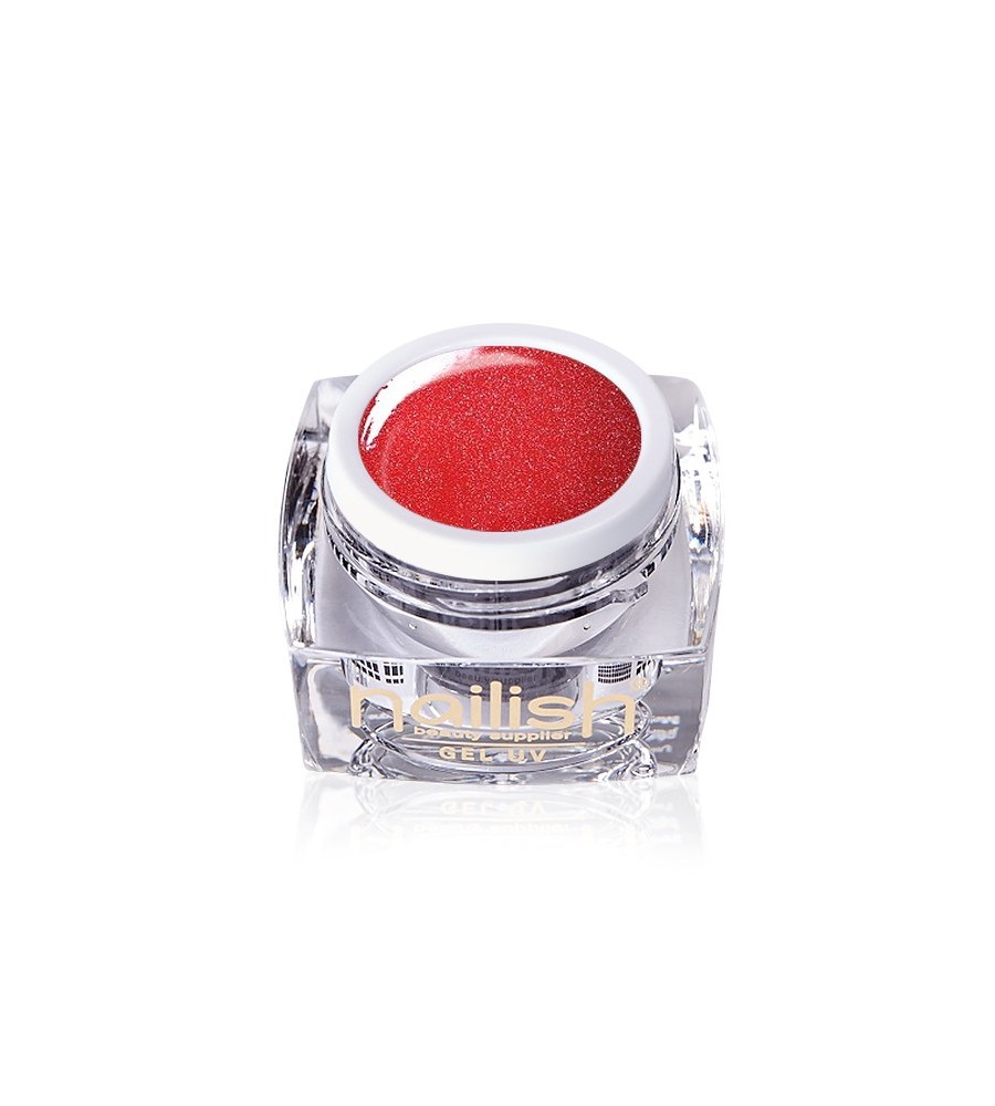 Gel Glitter Little Red Dress