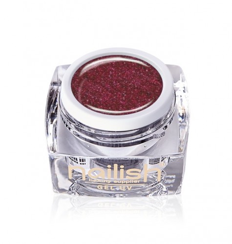 Gel Glitter Rubin