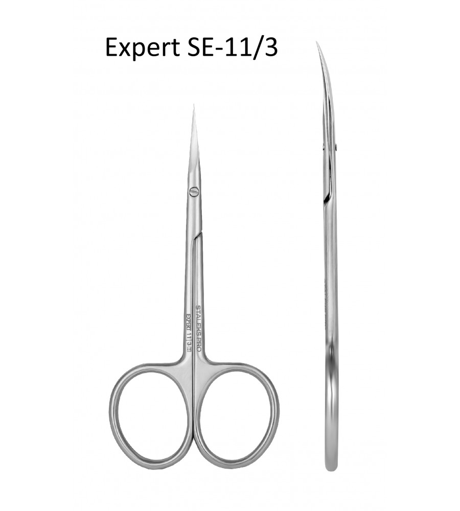 Ciseaux à Cuticules Staleks Expert SE-11/3 pour Gauchers(ères)