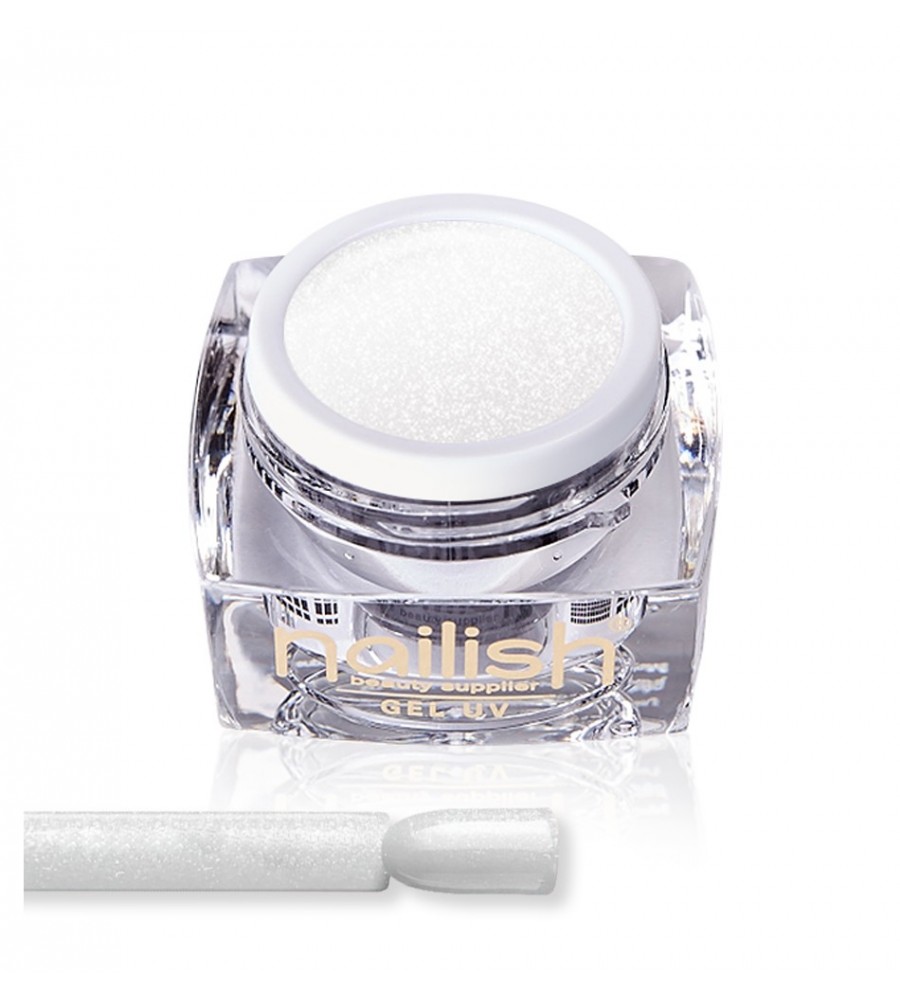 Gel Make Up Builder Glitter Milky White 50ml