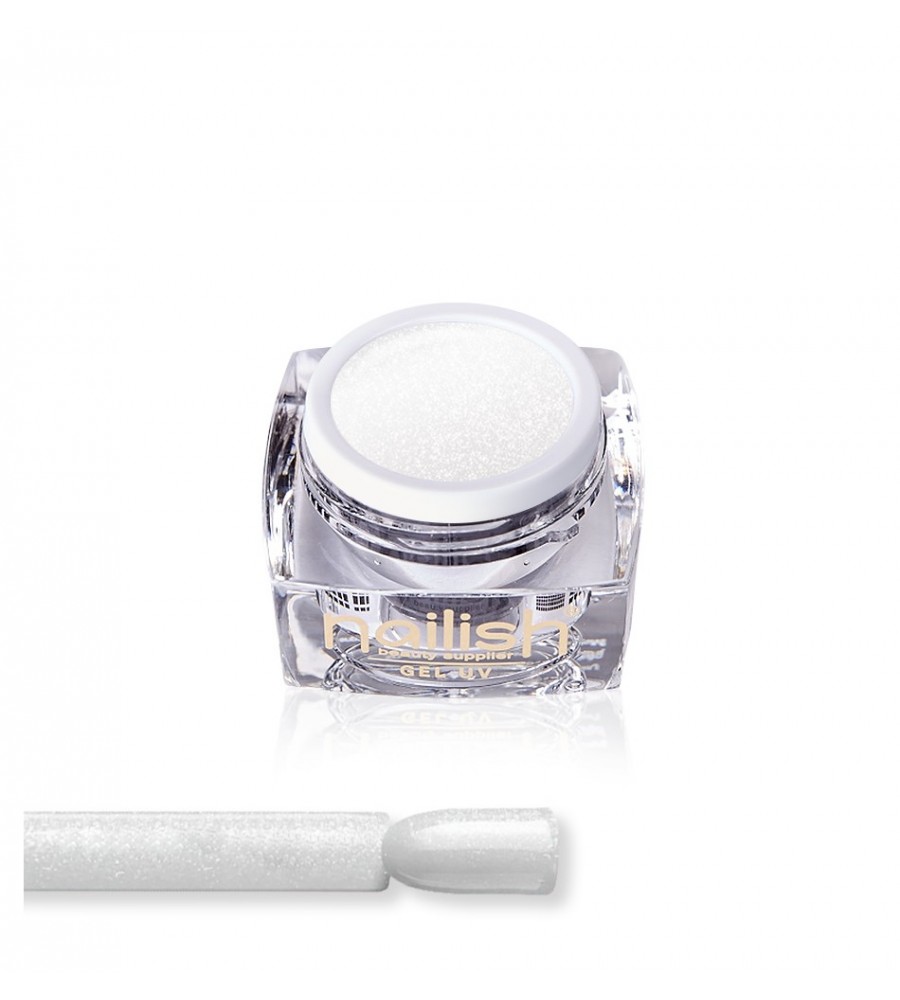 Gel Make Up Builder Glitter Milky White 15ml